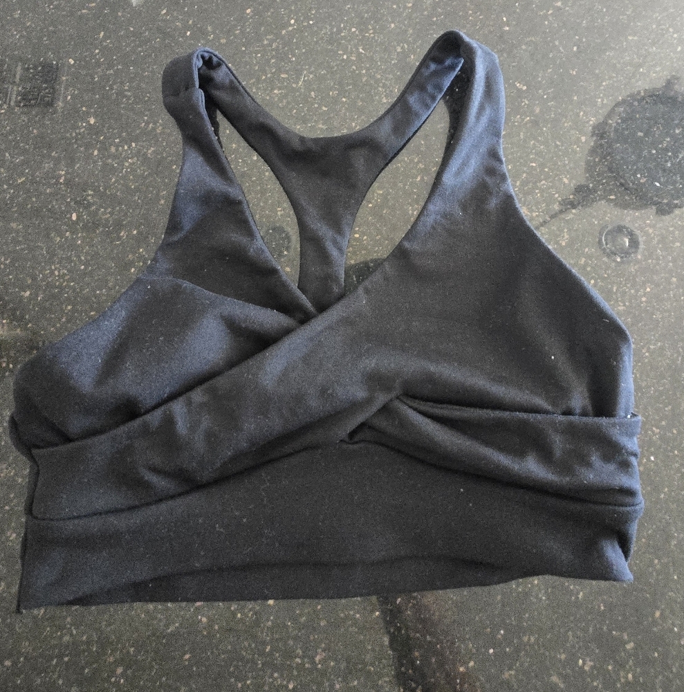 Women's Black Sports Bra